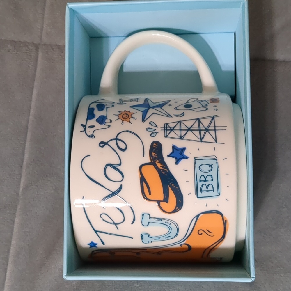 STARBUCKS Texas Ceramic Mug Been There Series 14oz 2019 - Picture 7 of 10